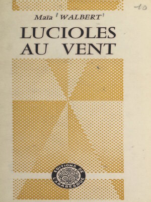 cover image of Lucioles au vent